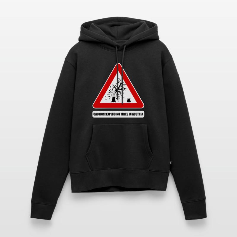 explodierende bäume,  exploding trees Austria Frauen Premium Bio Hoodie
