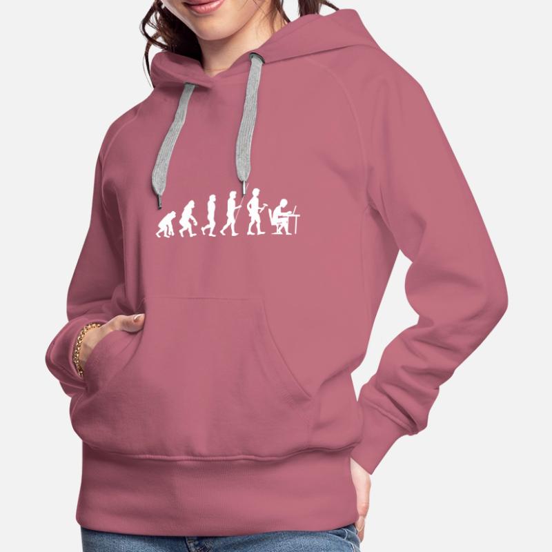 Gamer Evolution Computer knows Women’s Premium Organic Hoodie