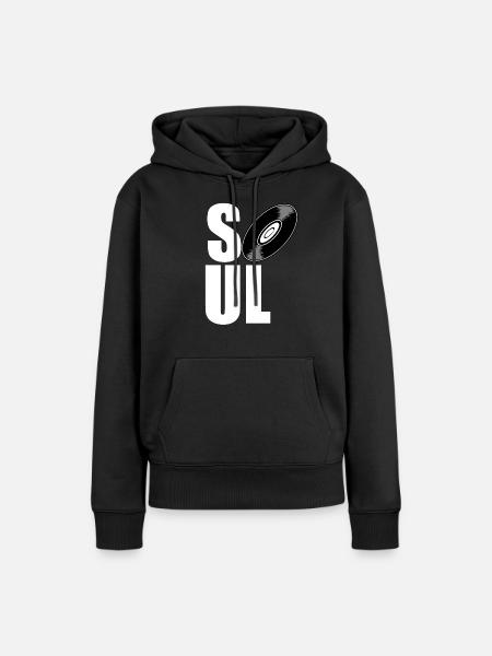 soul - musik - Frauen Premium Bio Hoodie - Schwarz