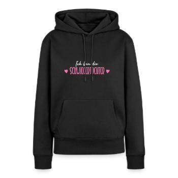 Schwiegertochter Braut Junggesellinnenabschied - Frauen Premium Bio Hoodie - Schwarz - Vorne - Julia (174cm)