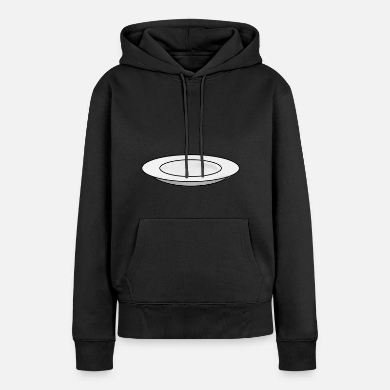 Teller - Sweat à capuche Premium bio Femme - noir
