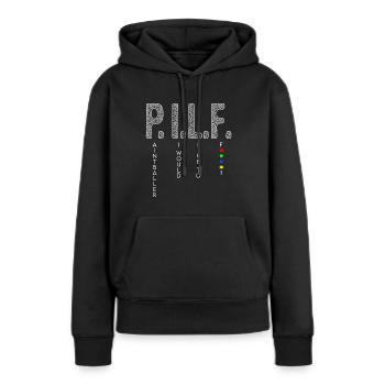 Paintball Gotcha - Frauen Premium Bio Hoodie - Schwarz - Vorne - Julia (174cm)