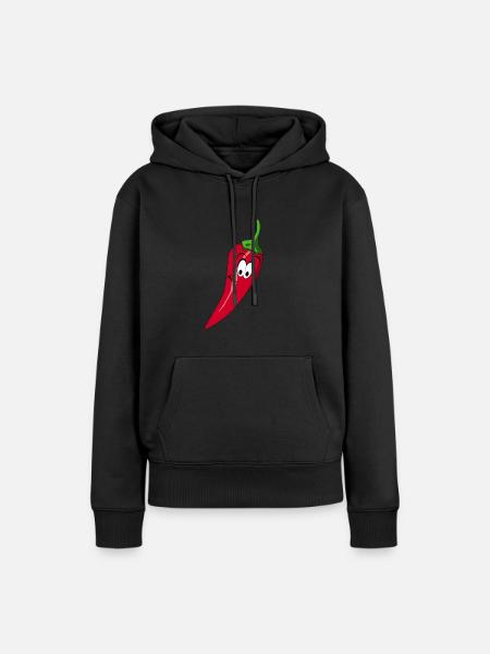 Chilli - Women’s Premium Organic Hoodie - black