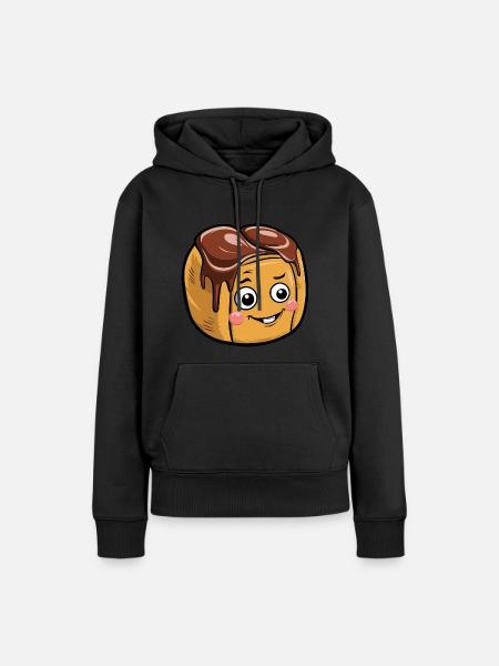 Yorkshire Pudding Geschenk - Frauen Premium Bio Hoodie - Schwarz
