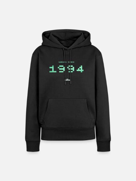 Infinite gameplay 1994 - Frauen Premium Bio Hoodie - Schwarz