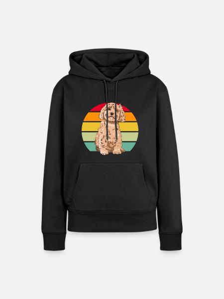 Cockapoo Hund - Frauen Premium Bio Hoodie - Schwarz