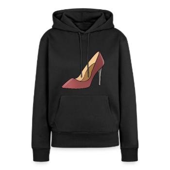 High Heel / Hohe Schuhe - Frauen Premium Bio Hoodie - Schwarz - Vorne - Julia (174cm)