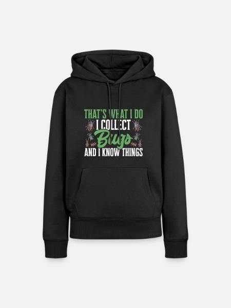 Insektensammler Insekten Käferliebhaber Entomologe - Dame Premium hoodie, økologisk bomuld - sort