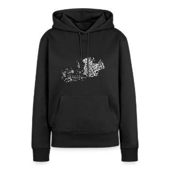 Car Mechanic Car Mechatronics Engineer Car Mechanic - Women’s Premium Organic Hoodie - black - Front - Julia (174cm)