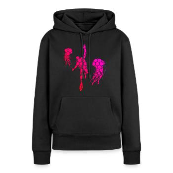 Scuba Taucher Tauchen Scuba Tauchen Scuba Diver - Frauen Premium Bio Hoodie - Schwarz - Vorne - Julia (174cm)