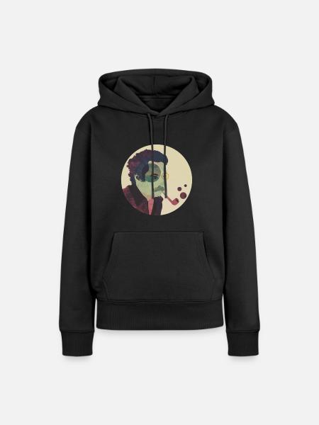 Brassens | - Frauen Premium Bio Hoodie - Schwarz