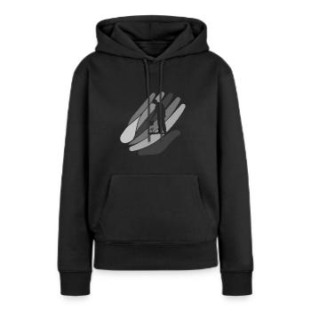 Gardening Flower Gardening - Women’s Premium Organic Hoodie - black - Front - Julia (174cm)