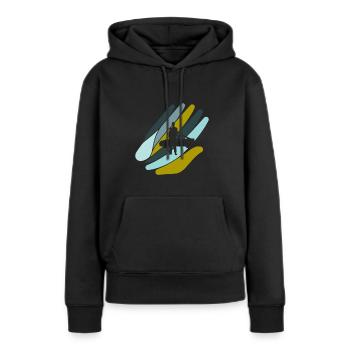 Autoverkaeufer Auto Tuner - Frauen Premium Bio Hoodie - Schwarz - Vorne - Julia (174cm)