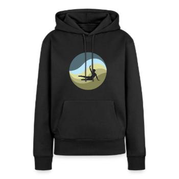 Gymnast Handstand - Women’s Premium Organic Hoodie - black - Front - Julia (174cm)