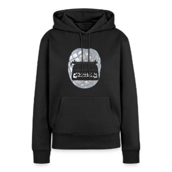 Schriftsteller Autor - Frauen Premium Bio Hoodie - Schwarz - Vorne - Julia (174cm)