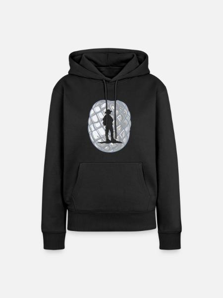 Pfadfinder Leiter Abenteuer - Frauen Premium Bio Hoodie - Schwarz