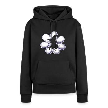 Witch Book Spell - Women’s Premium Organic Hoodie - black - Front - Julia (174cm)