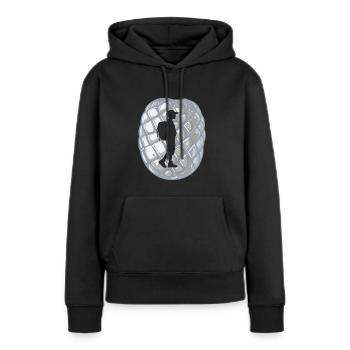 Pfadfinder Leiter Zelt - Frauen Premium Bio Hoodie - Schwarz - Vorne - Julia (174cm)
