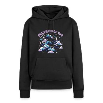 Songtexte Musikliebhaber Songwriter Musikfestival - Frauen Premium Bio Hoodie - Schwarz - Vorne - Julia (174cm)
