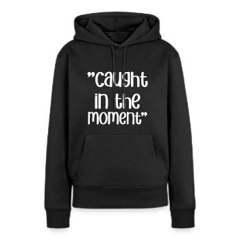 Paroles Mélomanes Auteurs-compositeurs Festival de musique - Sweat à capuche Premium bio Femme - noir - Devant - Julia (174cm)
