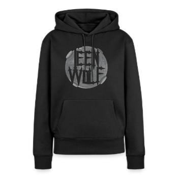 Teen Wolf - Frauen Premium Bio Hoodie - Schwarz - Vorne - Julia (174cm)