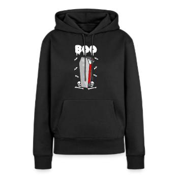 Vampire vampire vampire tenue Halloween - Sweat à capuche Premium bio Femme - noir - Devant - Julia (174cm)