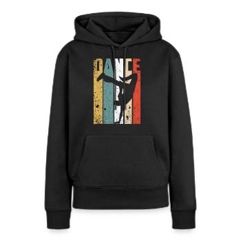Breakdance Breakdancer - Frauen Premium Bio Hoodie - Schwarz - Vorne - Julia (174cm)
