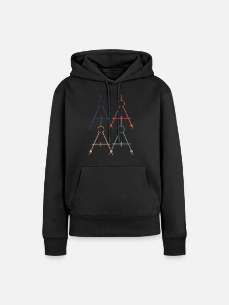 Architekt - Frauen Premium Bio Hoodie - Schwarz