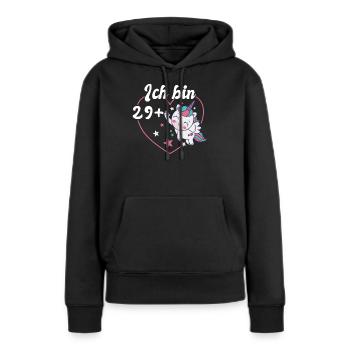 30. Geburtstag 30 Jahre 30er Dreißig Geschenk Frau - Frauen Premium Bio Hoodie - Schwarz - Vorne - Julia (174cm)