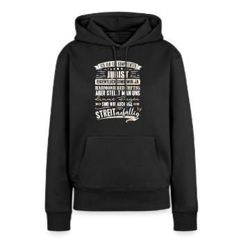 Kompetenter Jurist Jurist - Frauen Premium Bio Hoodie - Schwarz - Vorne - Julia (174cm)