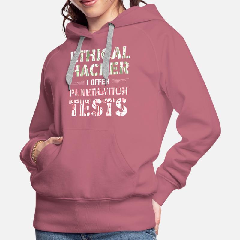 Computer Security Hacker Webentwickler Frauen Premium Bio Hoodie