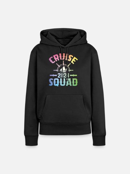 Kreuzfahrtgruppe 2024 - Frauen Premium Bio Hoodie - Schwarz