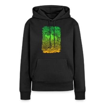 Dschungel Regenwald Naturschutz Amazonas - Frauen Premium Bio Hoodie - Schwarz - Vorne - Julia (174cm)