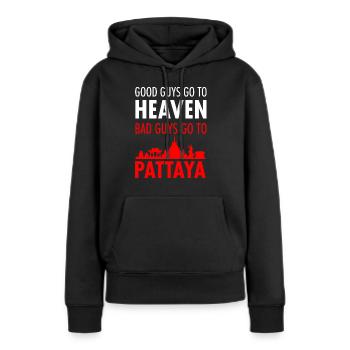 Pattaya Thailand böse Jungs gute Männer - Frauen Premium Bio Hoodie - Schwarz - Vorne - Julia (174cm)