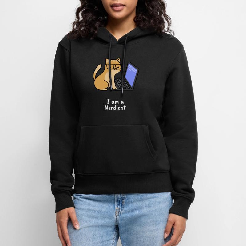 Nerdicat Computer Scientist Programming Nerd Coding Women’s Premium Organic Hoodie
