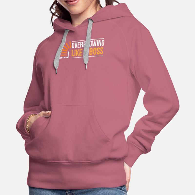 Stackoverflow Programmierer Frauen Premium Bio Hoodie