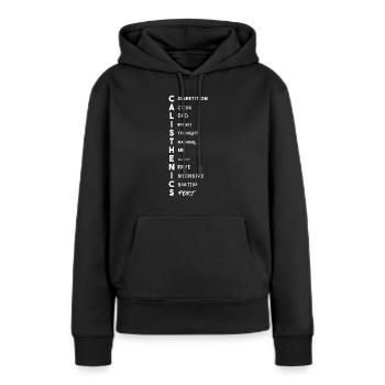 Calisthenics Exercise Gymnasts Workout Exercise - Women’s Premium Organic Hoodie - black - Front - Julia (174cm)