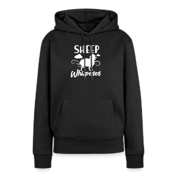 Schaf - Frauen Premium Bio Hoodie - Schwarz - Vorne - Julia (174cm)