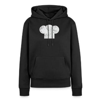 Koch Kochen Restaurant - Frauen Premium Bio Hoodie - Schwarz - Vorne - Julia (174cm)