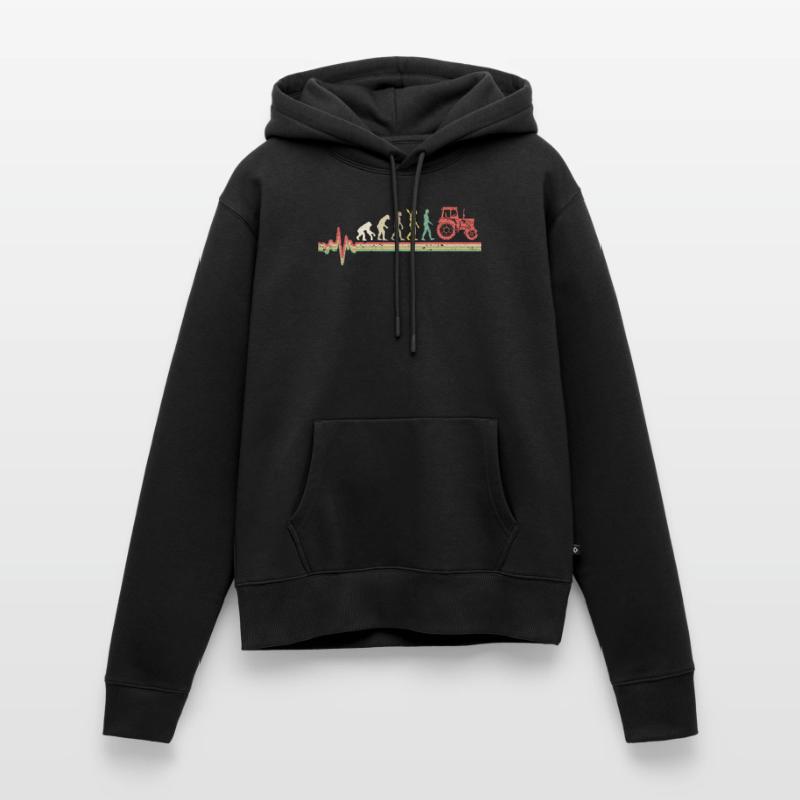 Bauer EKG Evolution Geschenkidee Frauen Premium Bio Hoodie
