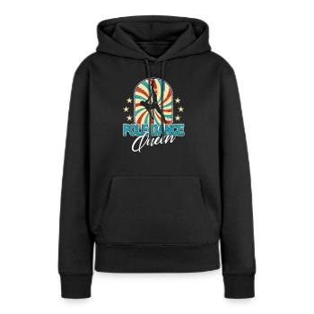 Pole Dance Queen Frauen Taenzerin Geschenk - Frauen Premium Bio Hoodie - Schwarz - Vorne - Julia (174cm)