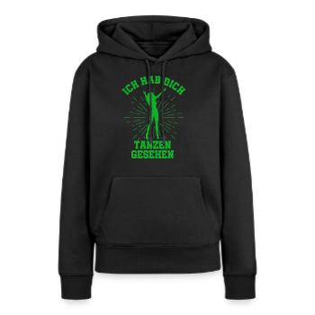 Tanzen Feiern Party Musik Diskothek - Frauen Premium Bio Hoodie - Schwarz - Vorne - Julia (174cm)