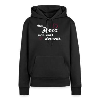 Altenpflegerin - Pflege - Frauen Premium Bio Hoodie - Schwarz - Vorne - Julia (174cm)