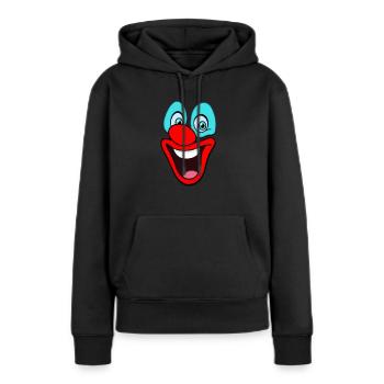 Carnaval de Cologne - Sweat à capuche Premium bio Femme - noir - Devant - Julia (174cm)