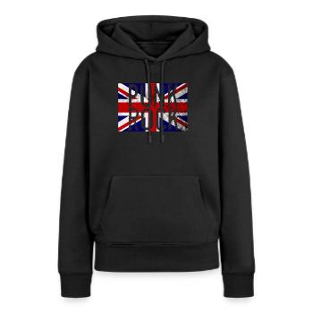 rocker punkrock punker punk - Frauen Premium Bio Hoodie - Schwarz - Vorne - Julia (174cm)