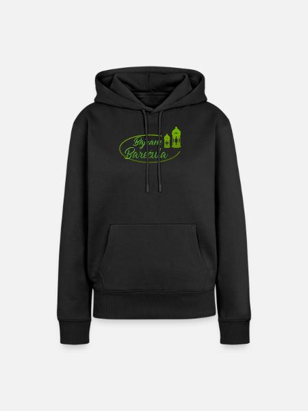 Bajram Barecula Bosanski Bajram - Dame Premium hoodie, økologisk bomuld - sort
