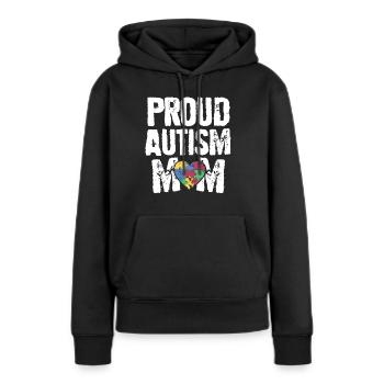 Autism Awareness Day Autism Mama Be different - Women’s Premium Organic Hoodie - black - Front - Julia (174cm)