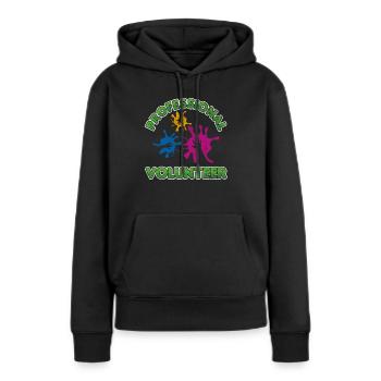 Professionelle Freiwillige Freiwillige Freiwillige - Frauen Premium Bio Hoodie - Schwarz - Vorne - Julia (174cm)