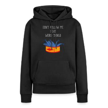 Surströmming Scandinavie Suède Viking - Sweat à capuche Premium bio Femme - noir - Devant - Julia (174cm)