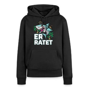 Hai Junggesellenabschied Heirat Hochzeit Bräutigam - Frauen Premium Bio Hoodie - Schwarz - Vorne - Julia (174cm)